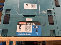 3x bouwgereedschap in m-box met 1x accu, 1x lader makita, dhs630zj, dhr242zjv, ddf484zj - afbeelding 4 van  6