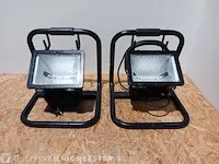 3x bouwlamp met 5x statief - afbeelding 2 van  9