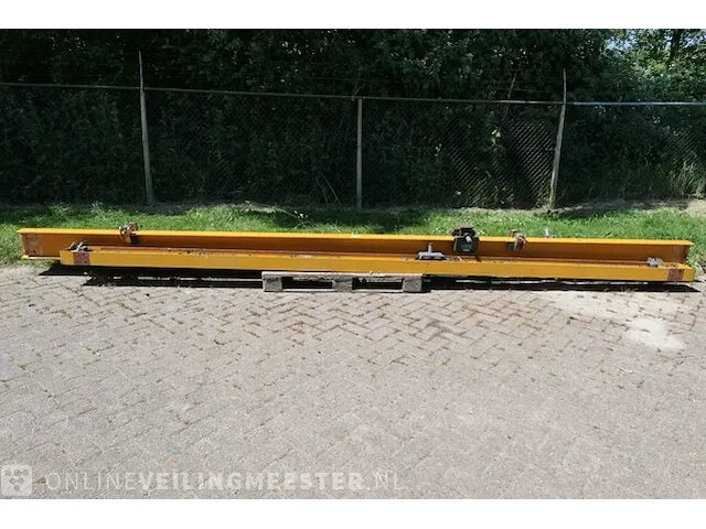 3x bovenloopkraan met loopkat - afbeelding 1 van  11
