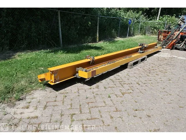 3x bovenloopkraan met loopkat - afbeelding 4 van  11