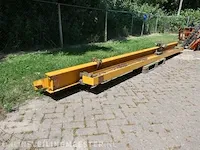 3x bovenloopkraan met loopkat - afbeelding 4 van  11