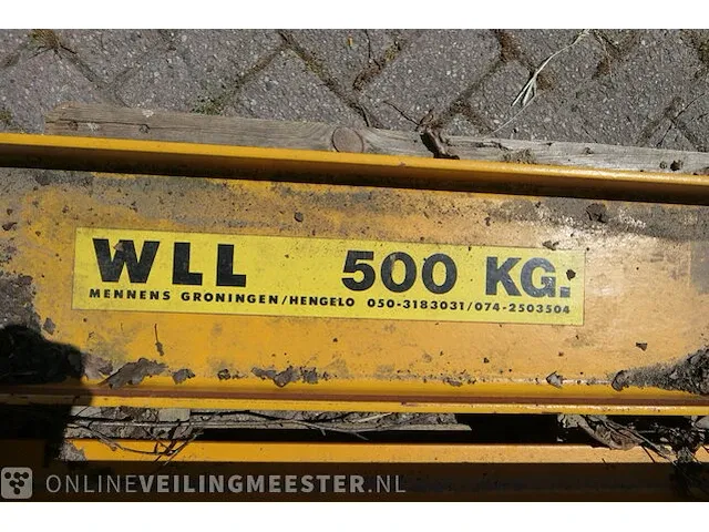 3x bovenloopkraan met loopkat - afbeelding 9 van  11