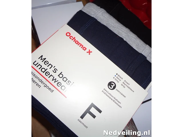 3x boxershort voor heren - afbeelding 1 van  3