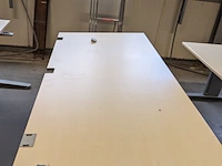 3x bureau met 2x ladeblok - afbeelding 5 van  8