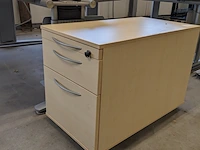 3x bureau met 2x ladeblok - afbeelding 7 van  8