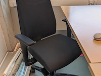 3x bureau met 3x bureaustoel en ladeblok | locatie amsterdam - afbeelding 7 van  9