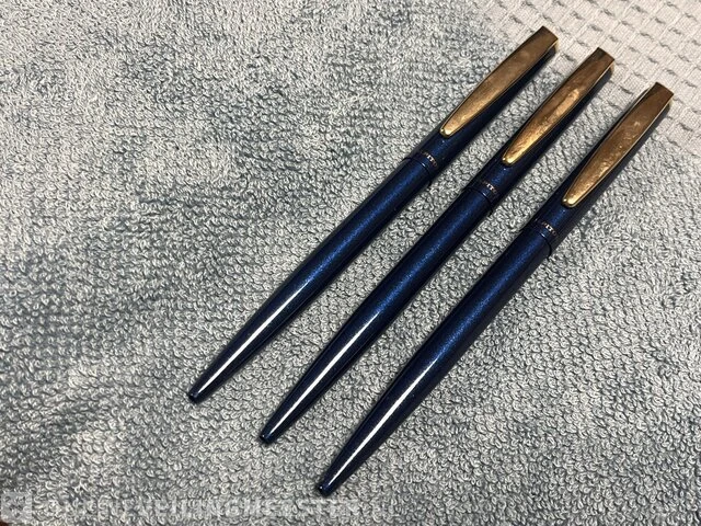 3x capitol luxury vintage balpen, blauw - afbeelding 4 van  4