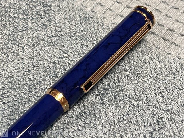 3x capitol luxury vintage balpen, blauw - afbeelding 2 van  4