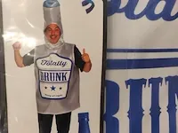 3x carnaval bier kostuum totally drunk - afbeelding 3 van  7