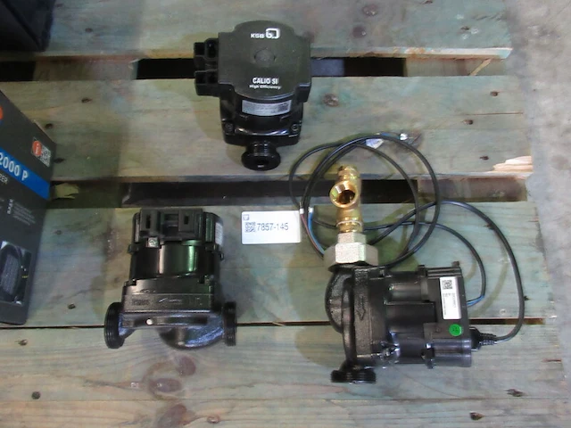 3x circulatie pompen , ksb, calio si - afbeelding 2 van  5