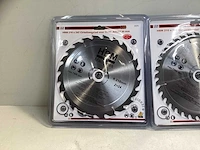 (3x) cirkelzaagblad - 24t 36t 40t - asgat = 30mm - afbeelding 2 van  5