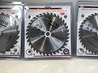 (3x) cirkelzaagblad - 24t 36t 40t - asgat = 30mm - afbeelding 3 van  5