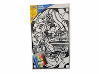 3x color workshop japanse dame - afbeelding 1 van  3