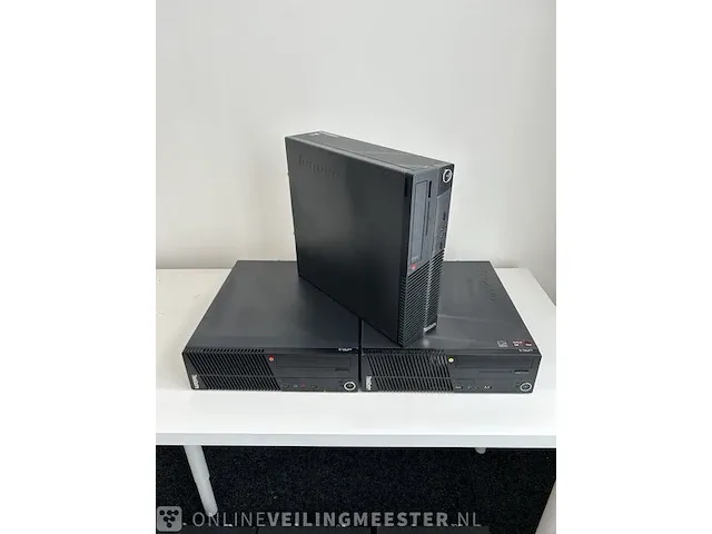 3x computer lenovo, thinkcentre m79 , zwart - afbeelding 2 van  6