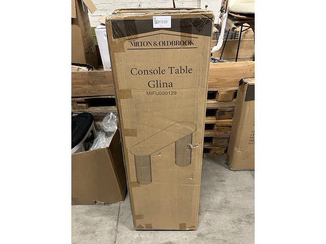 3x console tafel milton & oldbrook, glina - afbeelding 3 van  6