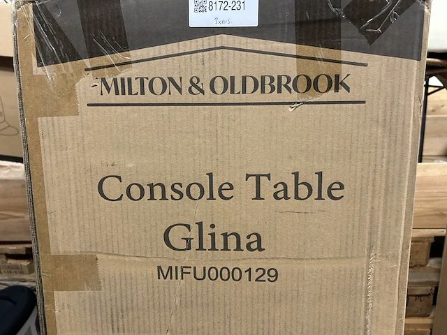 3x console tafel milton & oldbrook, glina - afbeelding 6 van  6