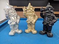 3x decoratie kabouter - afbeelding 1 van  4