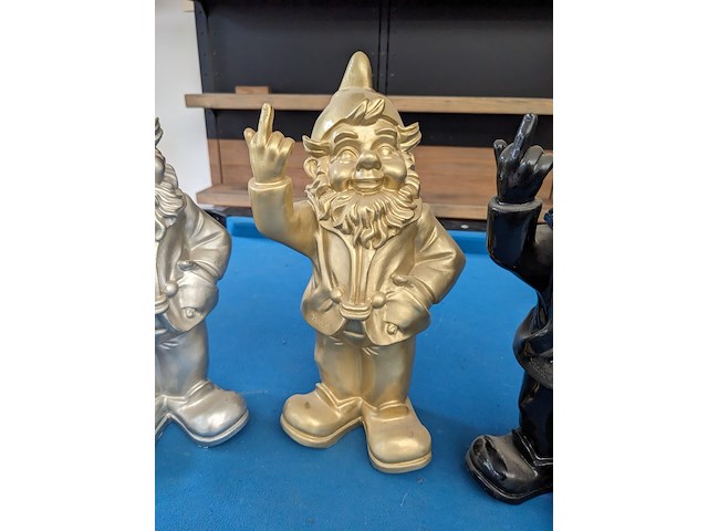 3x decoratie kabouter - afbeelding 3 van  4