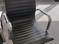 3x design bureaustoel lederlook - afbeelding 5 van  6