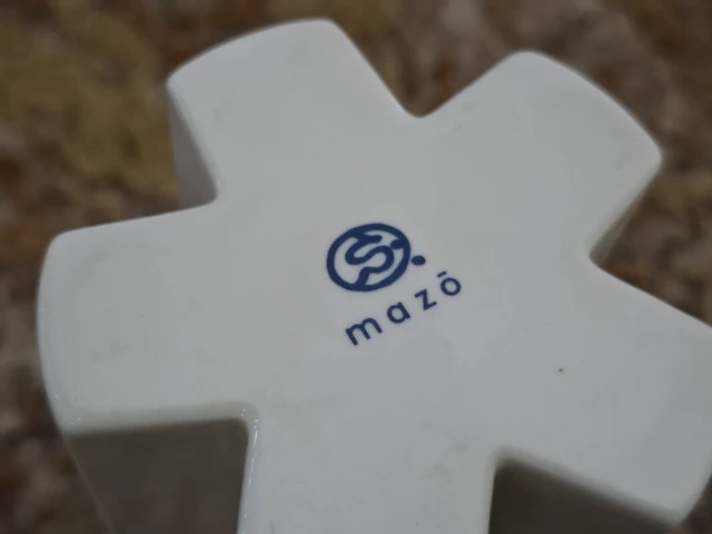 3x design vaas mazo, kyo vase star medium, white - afbeelding 6 van  8