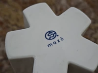 3x design vaas mazo, kyo vase star medium, white - afbeelding 6 van  8