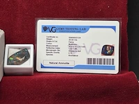 3x diamant 0,29 ct/ topaas 68,30 ct / ammoliet 20,55 ct - afbeelding 13 van  49
