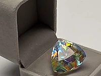 3x diamant 0,29 ct/ topaas 68,30 ct / ammoliet 20,55 ct - afbeelding 18 van  49