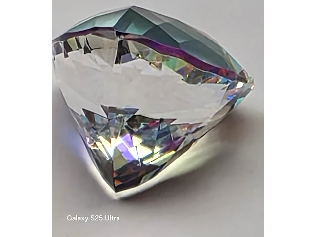 3x diamant 0,29 ct/ topaas 68,30 ct / ammoliet 20,55 ct - afbeelding 22 van  49