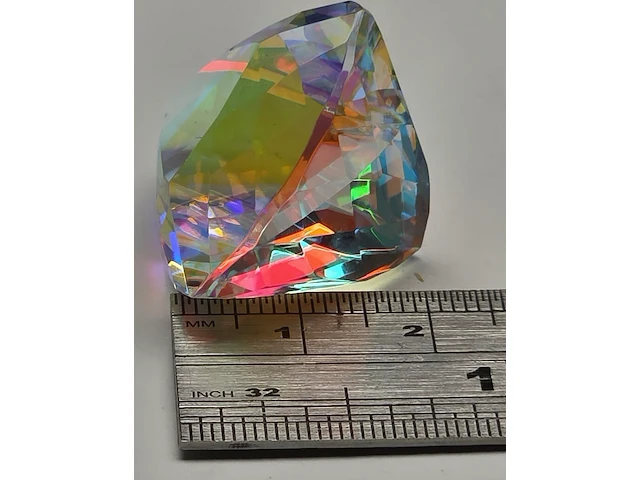 3x diamant 0,29 ct/ topaas 68,30 ct / ammoliet 20,55 ct - afbeelding 25 van  49