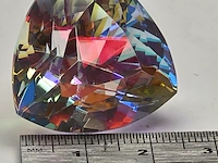 3x diamant 0,29 ct/ topaas 68,30 ct / ammoliet 20,55 ct - afbeelding 26 van  49
