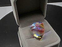 3x diamant 0,29 ct/ topaas 68,30 ct / ammoliet 20,55 ct - afbeelding 33 van  49