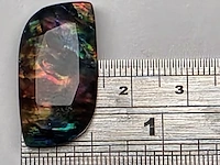 3x diamant 0,29 ct/ topaas 68,30 ct / ammoliet 20,55 ct - afbeelding 37 van  49