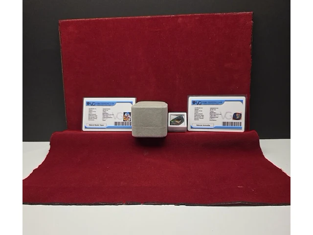 3x diamant 0,29 ct/ topaas 68,30 ct / ammoliet 20,55 ct - afbeelding 10 van  49