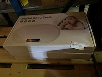 3x digitale baby weegschaal - afbeelding 1 van  4