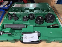 3x divers bouwgereedschap w.o. slagmoersleutel, w.o. greenlee - afbeelding 3 van  7