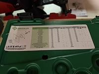 3x divers bouwgereedschap w.o. slagmoersleutel, w.o. greenlee - afbeelding 5 van  7