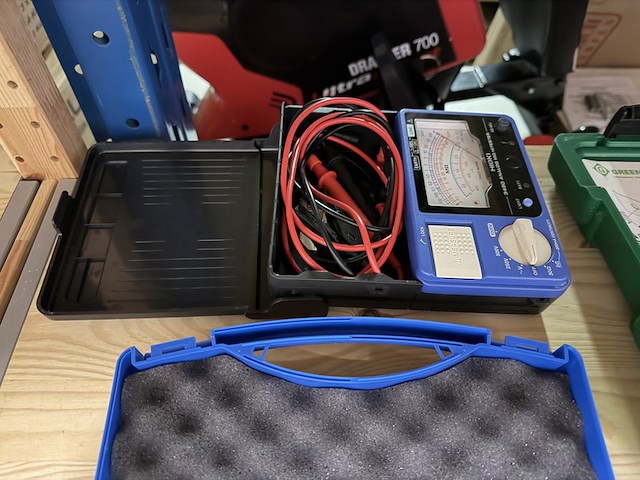 3x divers bouwgereedschap w.o. slagmoersleutel, w.o. greenlee - afbeelding 6 van  7