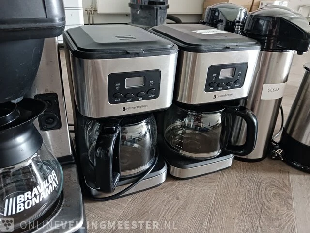 3x diverse koffiezetapparaat o.a. bravilor bonamat - afbeelding 5 van  9