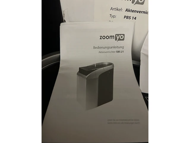 3x documentversnipperaar zoomyo - afbeelding 4 van  6