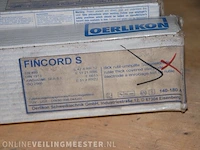 3x doos laselectroden oerlikon fincord s, 4,0x450mm oerlikon - afbeelding 2 van  2