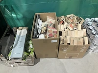 3x dozen houten decoratie - afbeelding 1 van  7