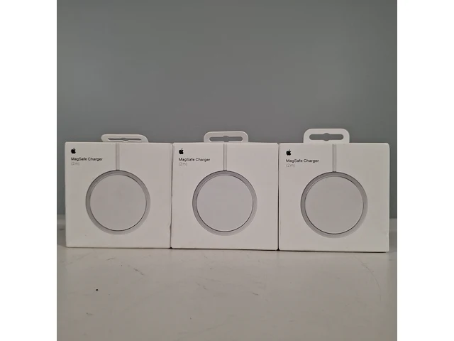 3x draadloze oplader, apple, magsafe charger - afbeelding 1 van  4