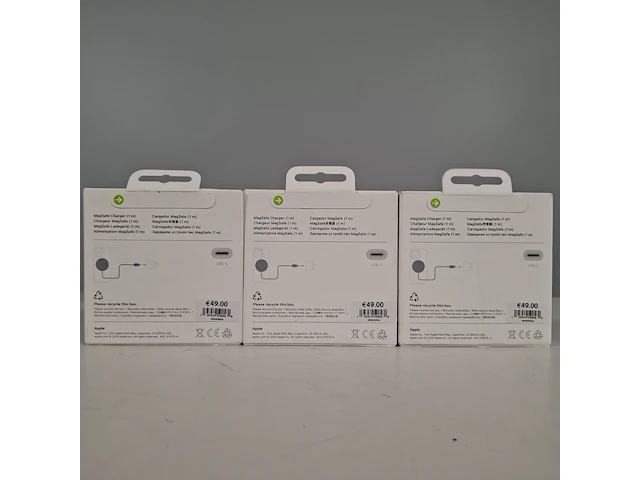 3x draadloze oplader, apple, magsafe charger - afbeelding 3 van  4