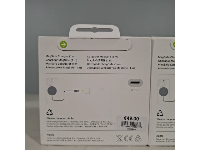 3x draadloze oplader, apple, magsafe charger - afbeelding 4 van  4
