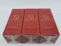 3x eau de parfum, 100 ml giorgio armani, sì passione, vaporisateur spray - afbeelding 3 van  4