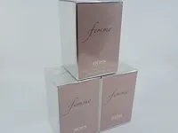 3x eau de parfum, 75 ml hugo boss, femme, vaporisateur spray - afbeelding 1 van  4