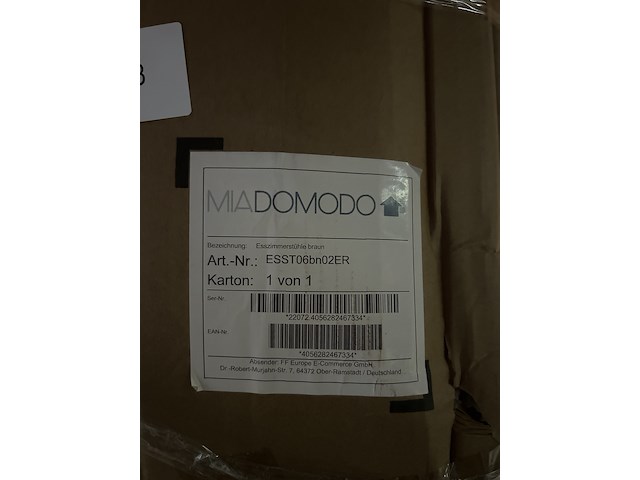 3x eetkamerstoel, miadomodo - afbeelding 5 van  6