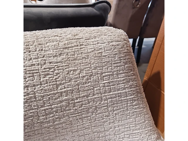 3x eetkamerstoelen boucle, zazuhome, beige - afbeelding 2 van  10