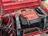 3x elektrisch/accugereedschap met lader en 2x accu hilti, bosch, hitachi - afbeelding 2 van  8