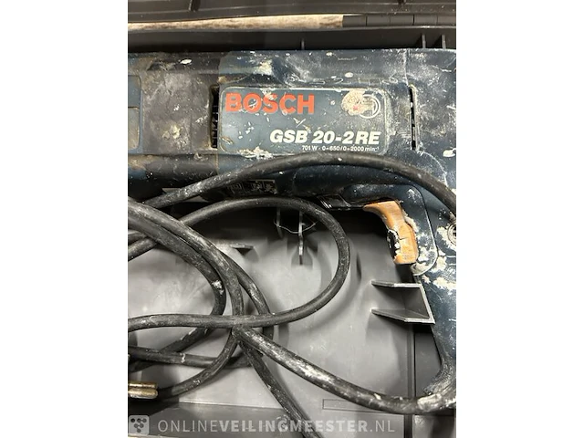 3x elektrisch/accugereedschap met lader en 2x accu hilti, bosch, hitachi - afbeelding 4 van  8